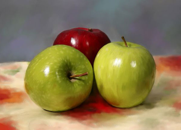 Three Apples