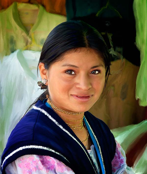 Woman from Ecuador